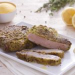 Braciole al limone con panatura croccante al pistacchio