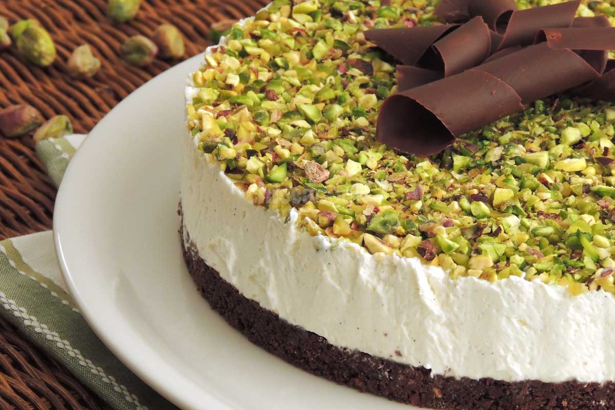 Cheesecake al pistacchio