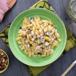 Gnocchetti sardi con pesce spada e pistacchi