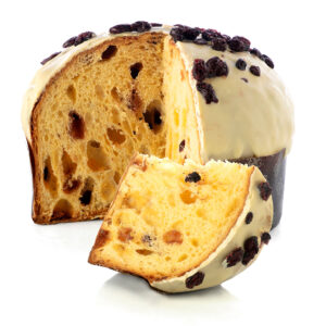 Panettone ai frutti di bosco e cioccolato bianco