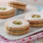 biscotti occhi di bue al pistacchio