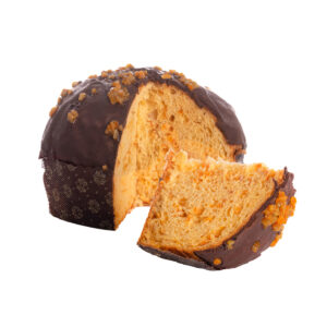 Panettone al mandarino e cioccolato fondente