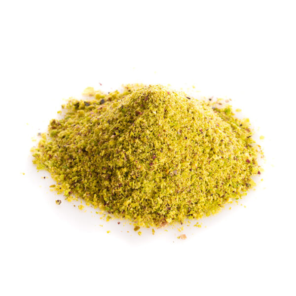 Farina non pelata di pistacchio origine Mediterraneo