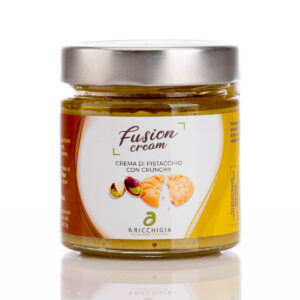 Crema Fusion con pistacchio e crunchy | 'A Ricchigia