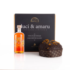 Duci & Amaru: Panettone al mandarino e cioccolato fondente + Zagarì