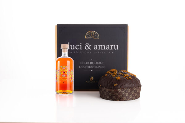 Duci & Amaru: Panettone al mandarino e cioccolato fondente + Zagarì